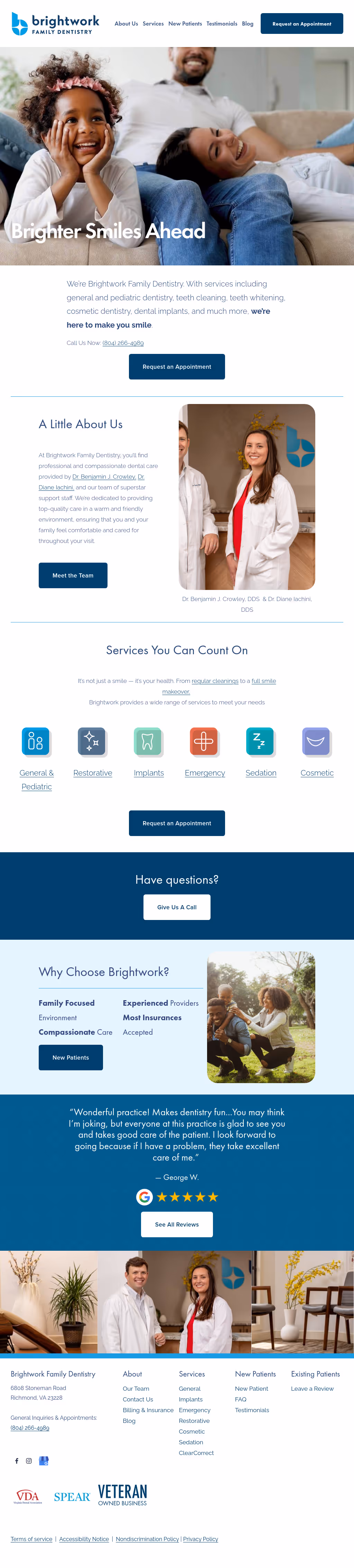 Think1 Designs web design project