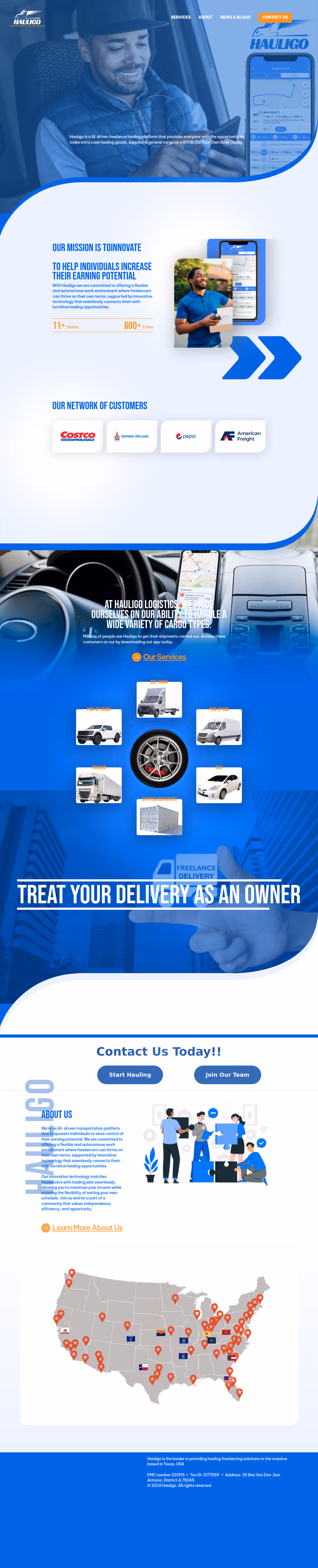 Think1 Designs web design project