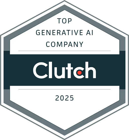 Clutch Top Generative AI Company 2025